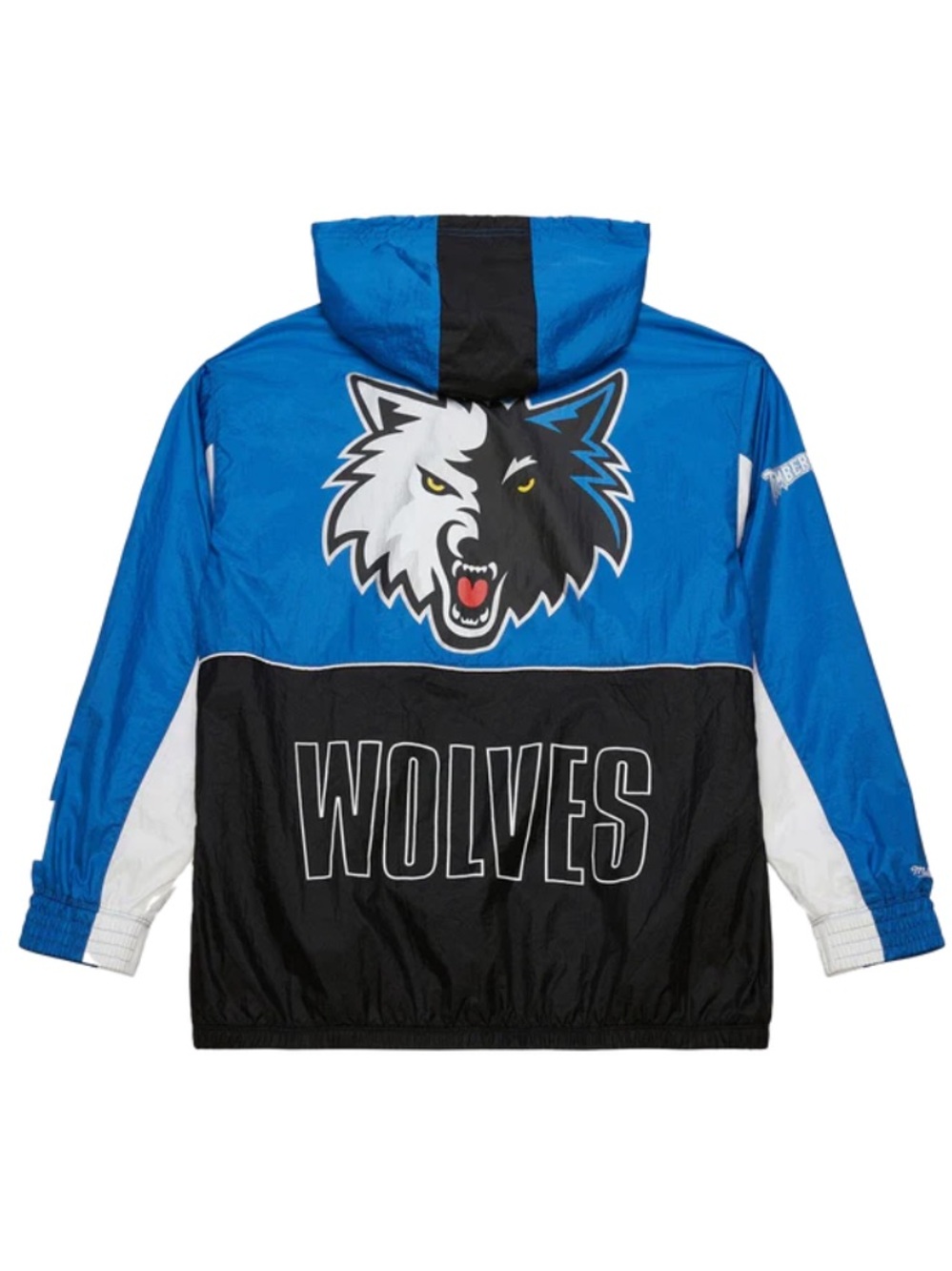 RARE retro edition NBA TimberWolves Graphic Windbreaker Jacket - worn once!